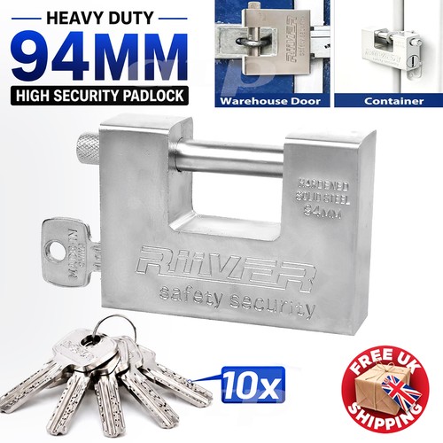94mm heavy duty padlock - 94mm, 5