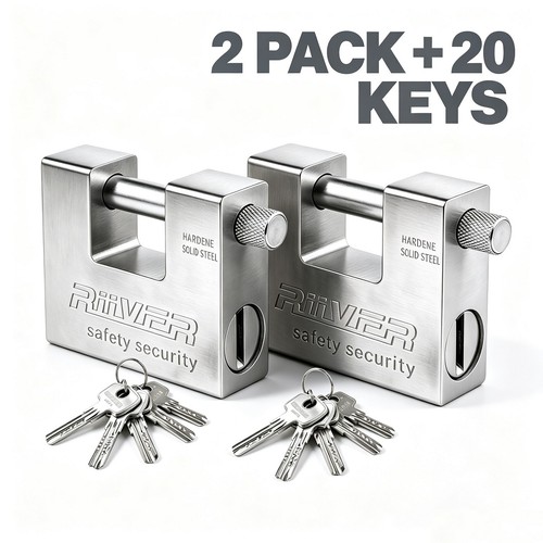 2pcs 94mm heavy - heavy, padlock