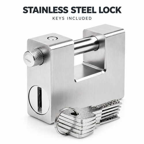 84mm heavy duty padlock with - 84mm,