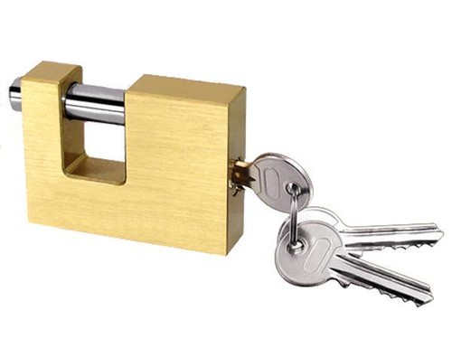 Heavy duty brass shutter - brass,