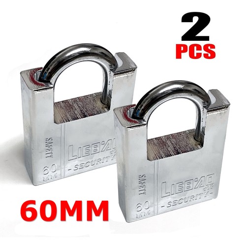 Heavy duty padlock - 2x,