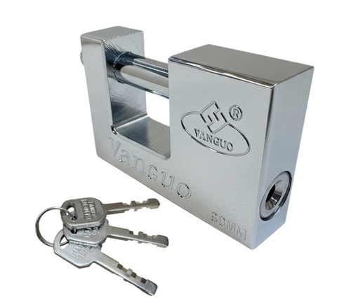 90mm rectangular padlock - 90mm,