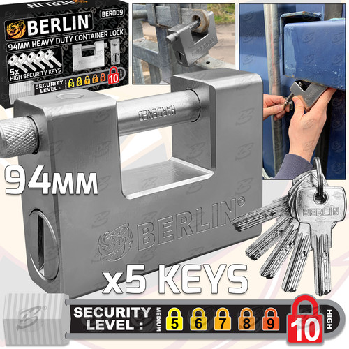 Shipping container lock heavy - lock,