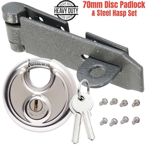 Heavy duty security set hasp - security,