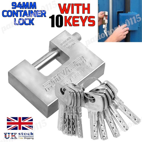94mm heavy duty padlock 10 - duty, &10
