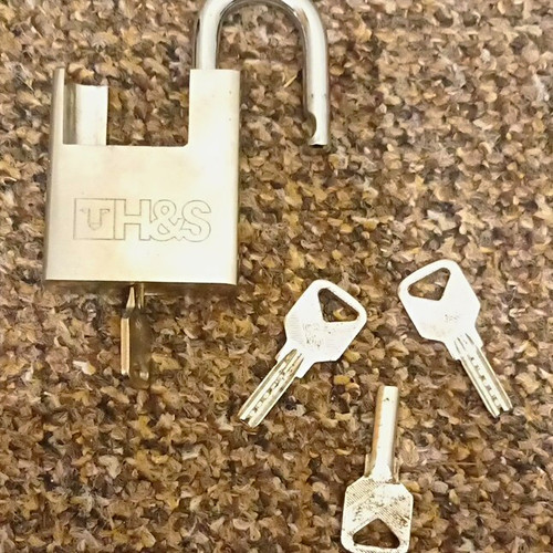 Padlock heavy lock garage - heavy,