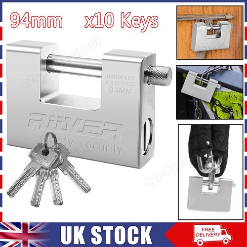 94mm heavy duty padlock - padlock, &10